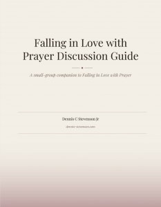 Sample Page Falling In Love With Prayer Discussion Guide